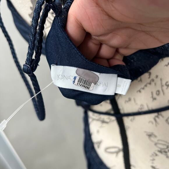 B1 Jonathan Simkhai Cutout Gown Womens 8 Glam Gala Red Carpet Swiftie Midnights - Picture 11 of 11